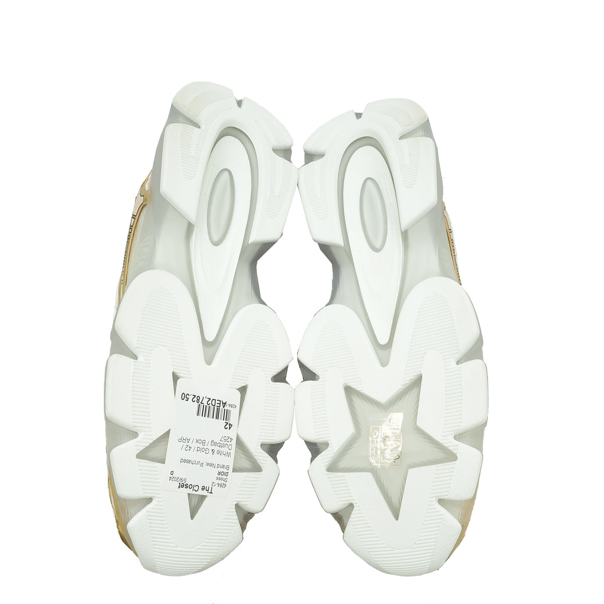 Christian Dior Bicolor Vibe Chunky Sneaker 42