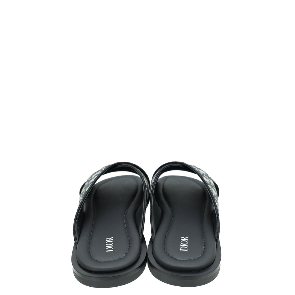 Christian Dior Oblique Alias Criss Cross Sandal 43