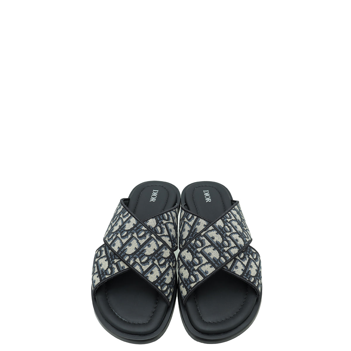 Christian Dior Oblique Alias Criss Cross Sandal 43