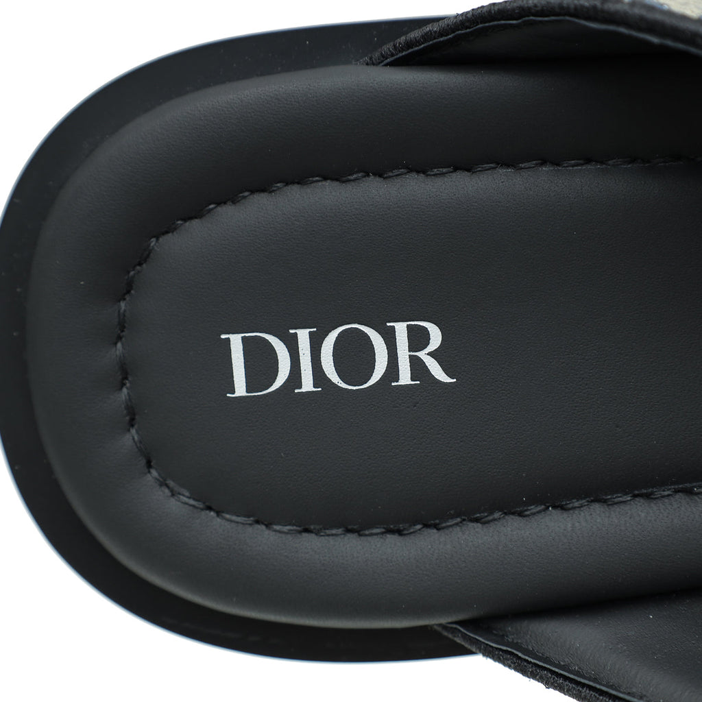 Christian Dior Oblique Alias Criss Cross Sandal 43