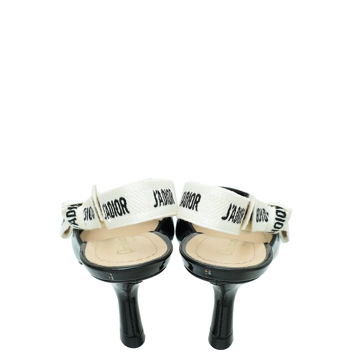 Christian Dior Black J'adior Slingback Pump 34