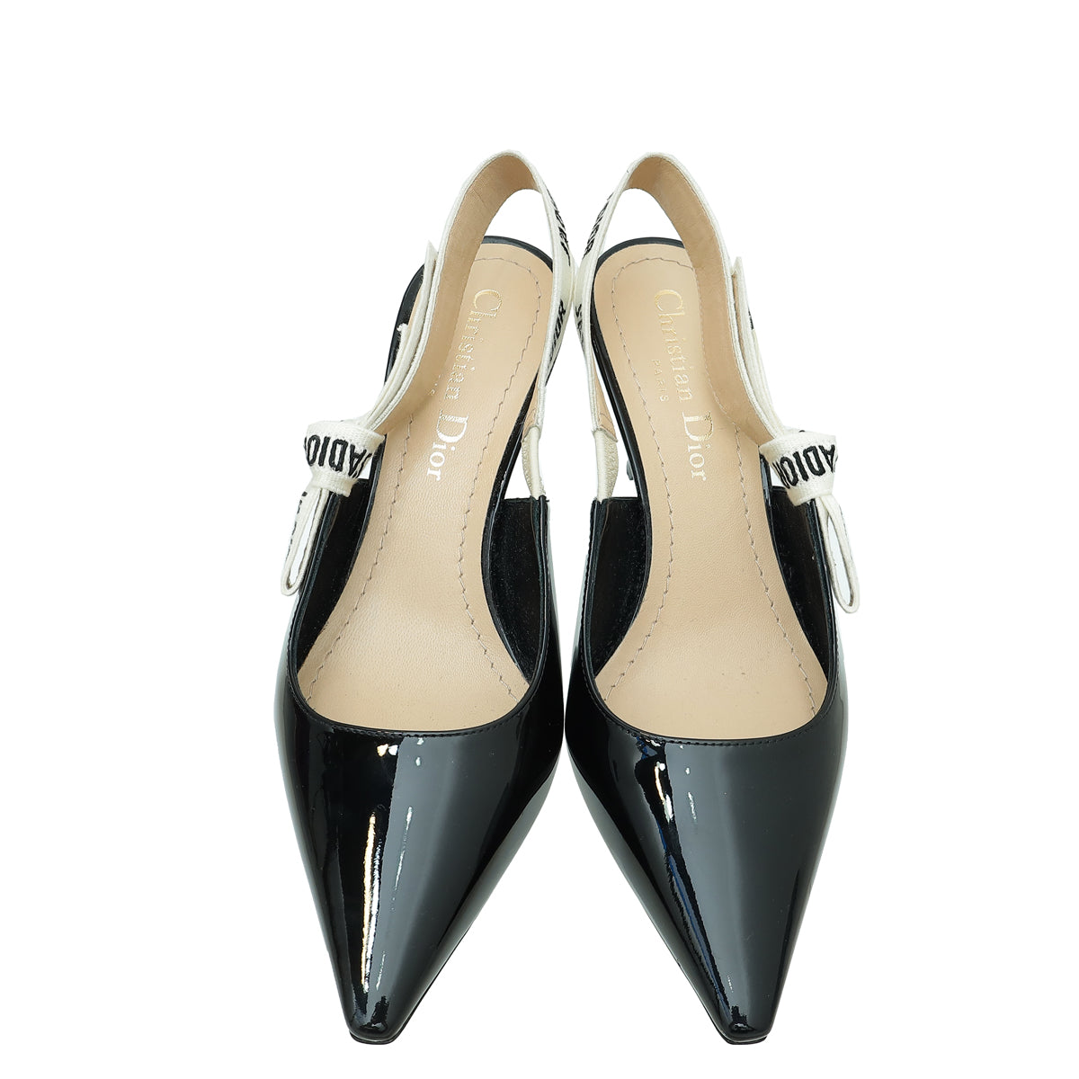 Christian Dior Black J'adior Slingback Pump 34