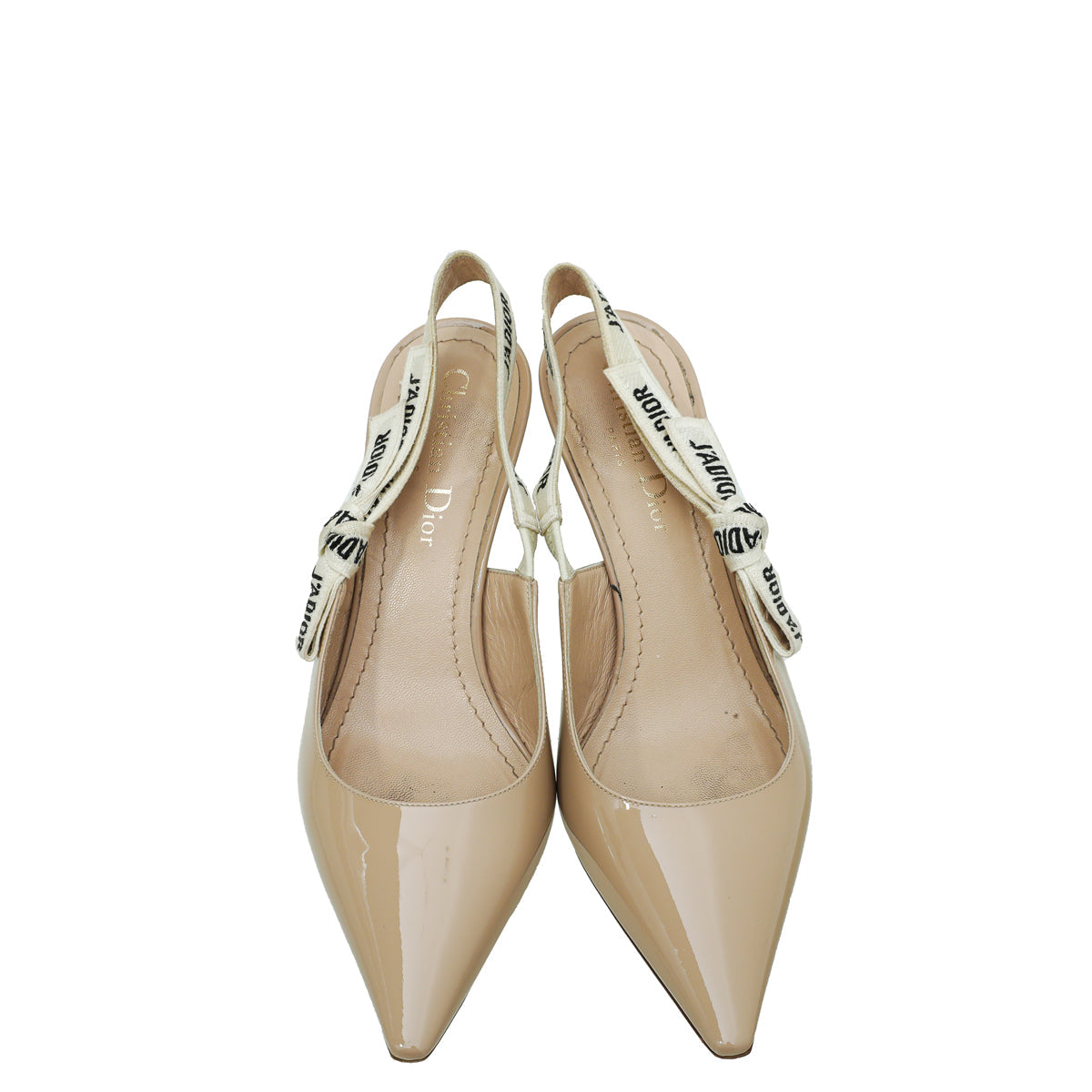 Christian Dior Nude J'Adior Slingback Pumps 36.5