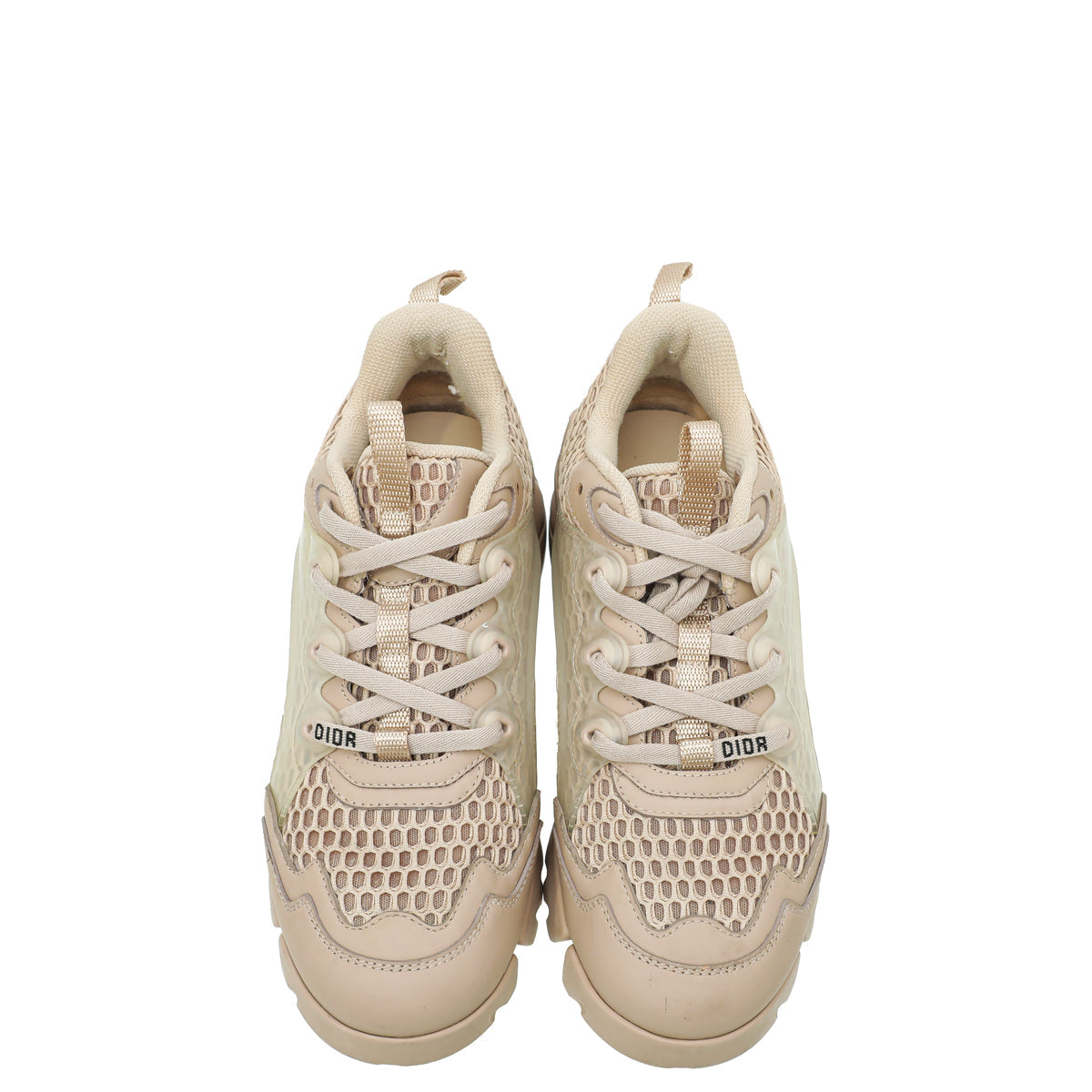 Christian Dior Nude Mesh D-Connect Sneakers 36.5