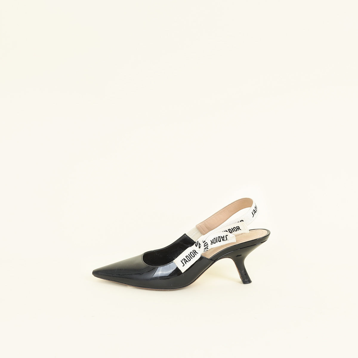 Christian Dior Black J'Adior Slingback Pump 36