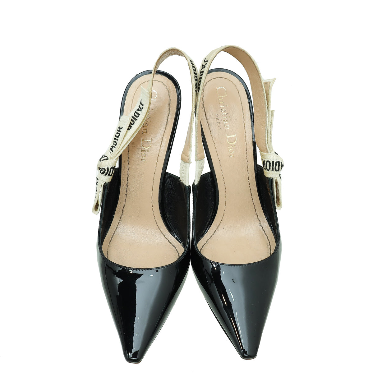 Christian Dior Black J'adior Slingback Pump 36