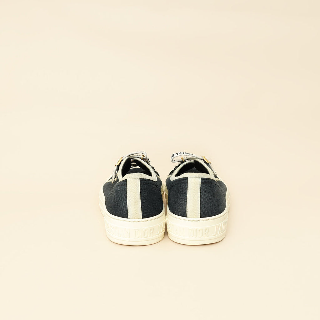 Christian Dior Blue Walk'n'Dior Low Top Sneakers 37.5