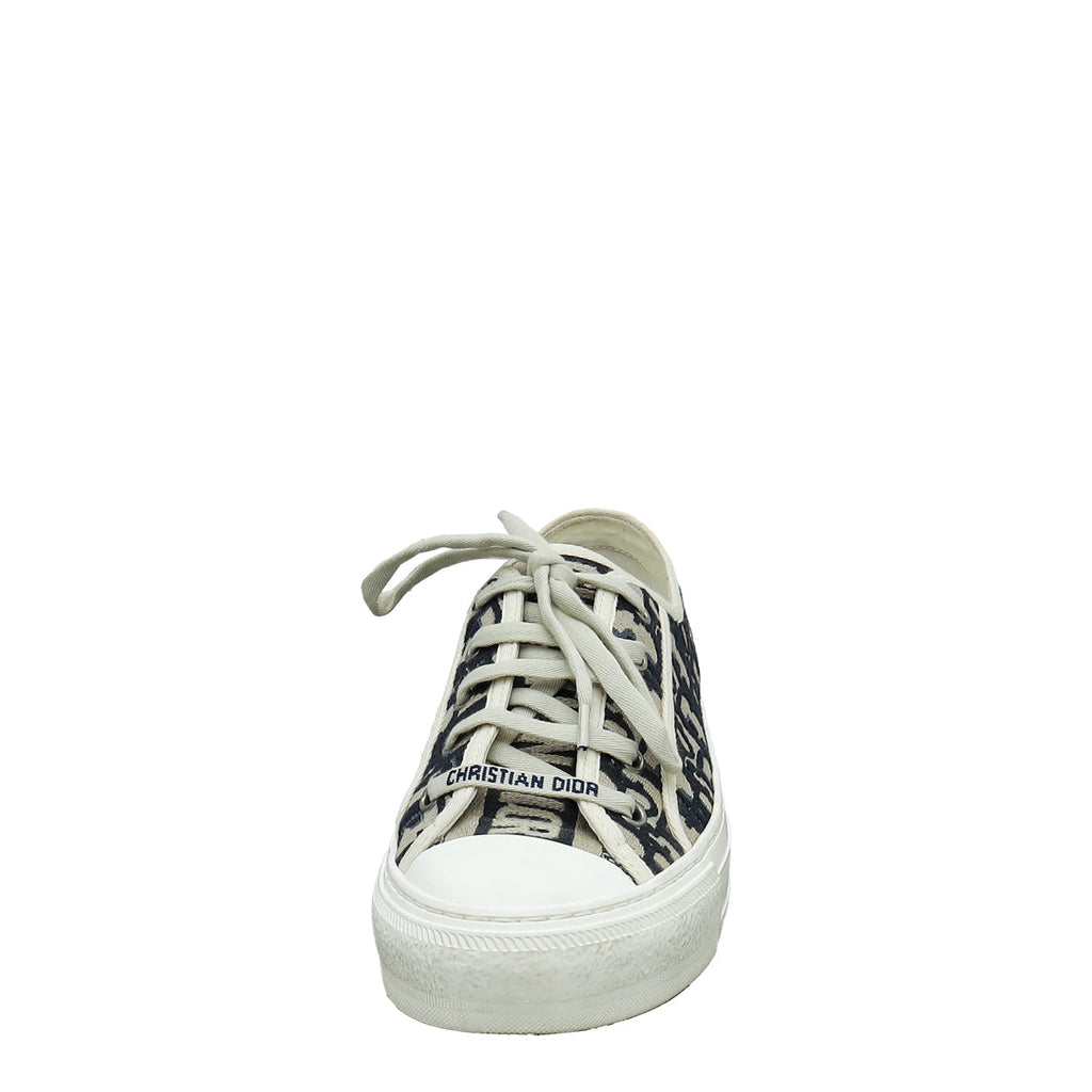 Christian Dior Bicolor Walk'n'Dior Low Top Sneakers 37.5