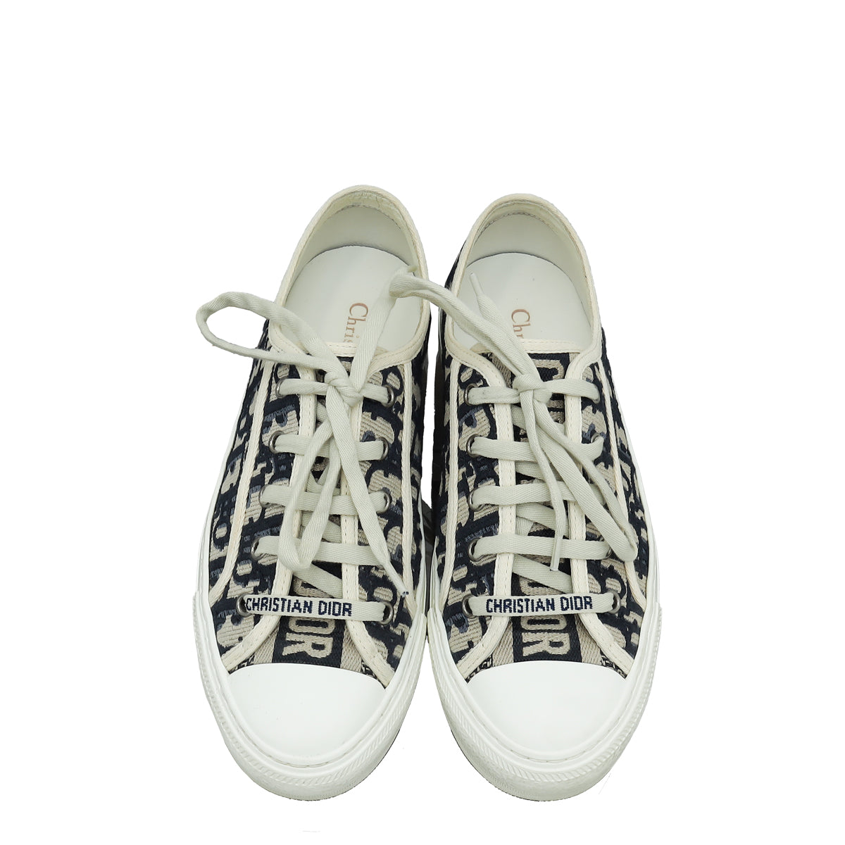 Christian Dior Bicolor Walk'n'Dior Low Top Sneakers 37.5