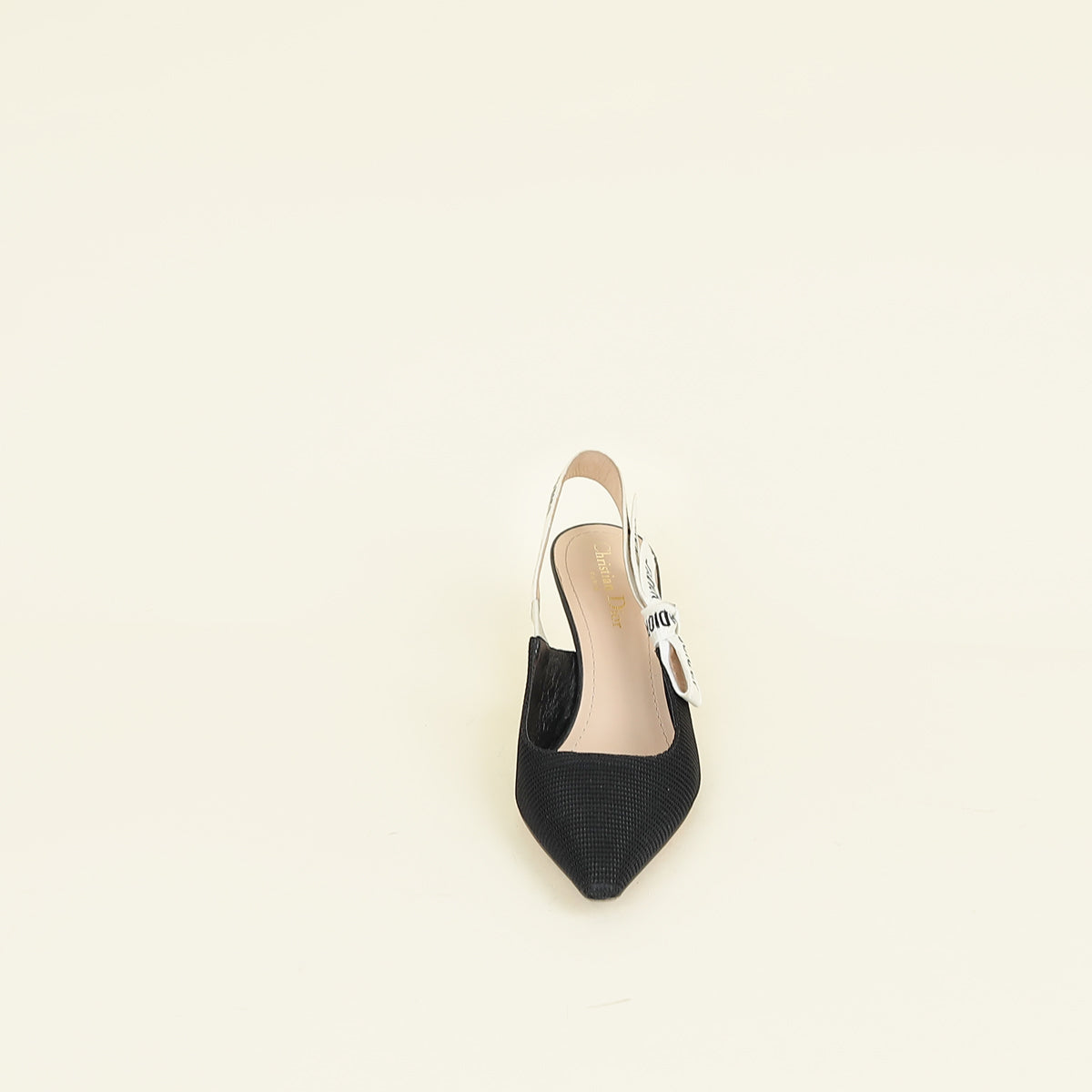 Christian Dior Black J'adior Technical Slingback 37.5
