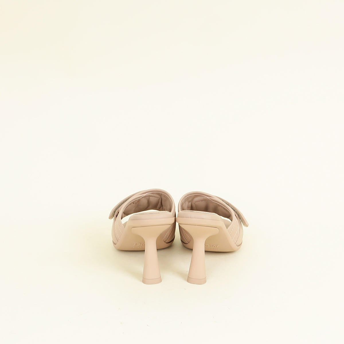 Christian Dior Nude Diorevolution Cannage Heel Sandal 37.5