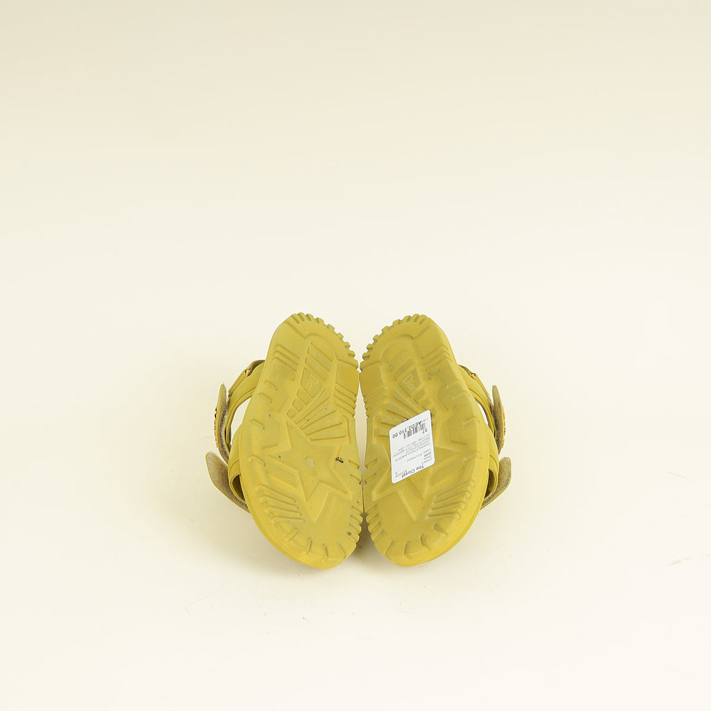 Christian Dior Mustard Dioract Sandal 37