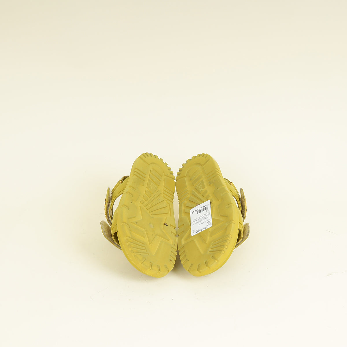 Christian Dior Mustard Dioract Sandal 37
