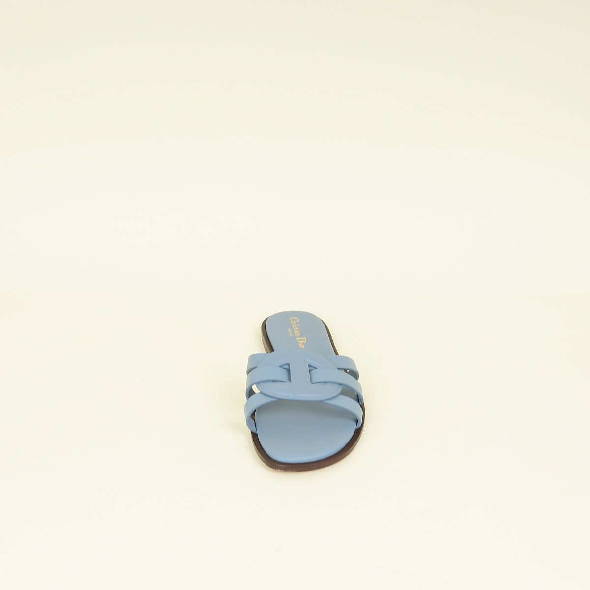 Christian Dior Blue D Club Slide Sandal 37