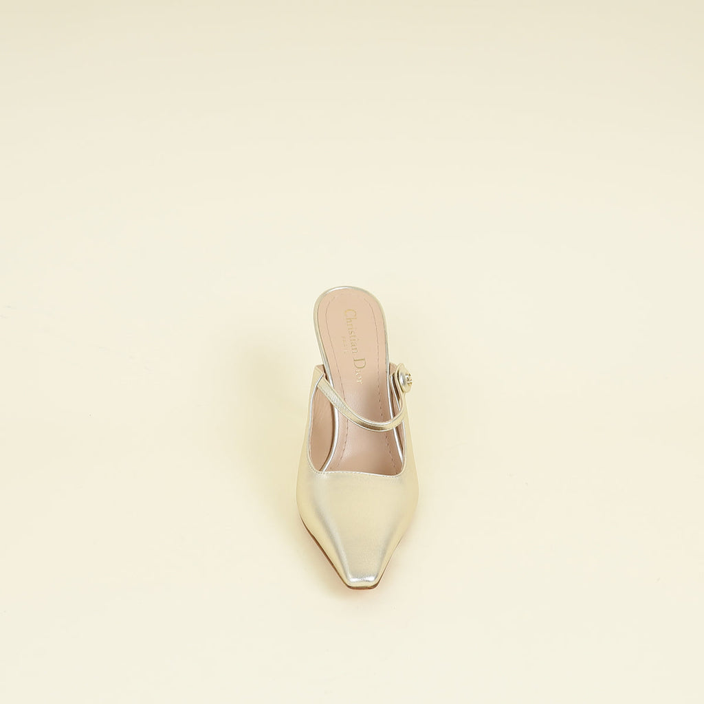Christian Dior Dore Capture Heeled Mules 37