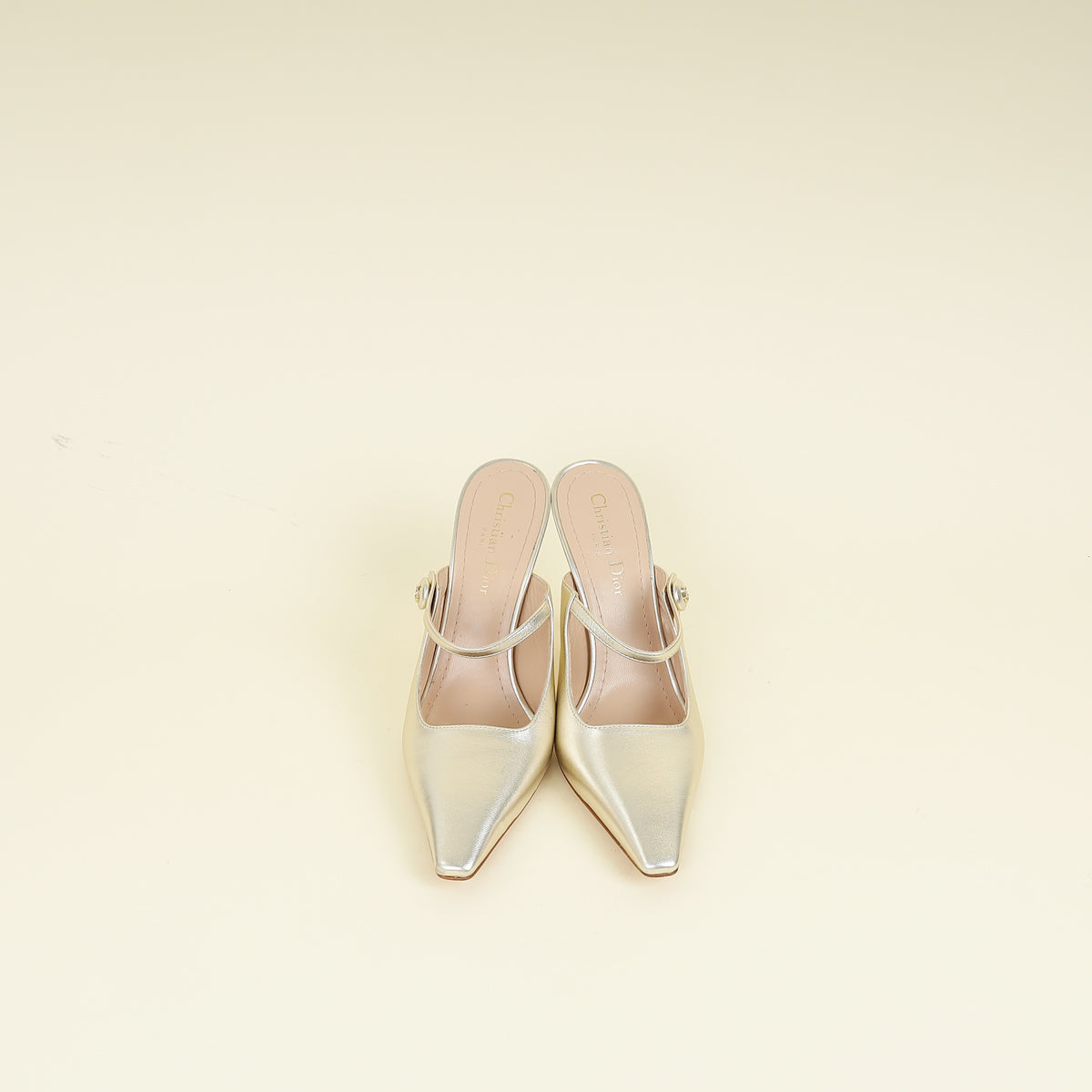 Christian Dior Dore Capture Heeled Mules 37