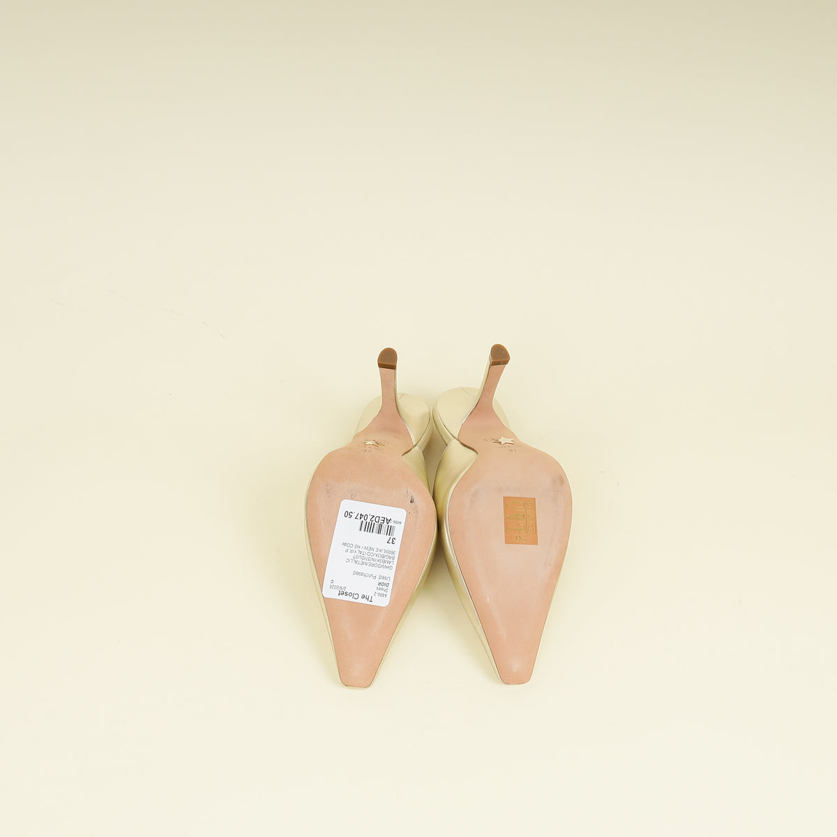 Christian Dior Dore Capture Heeled Mules 37