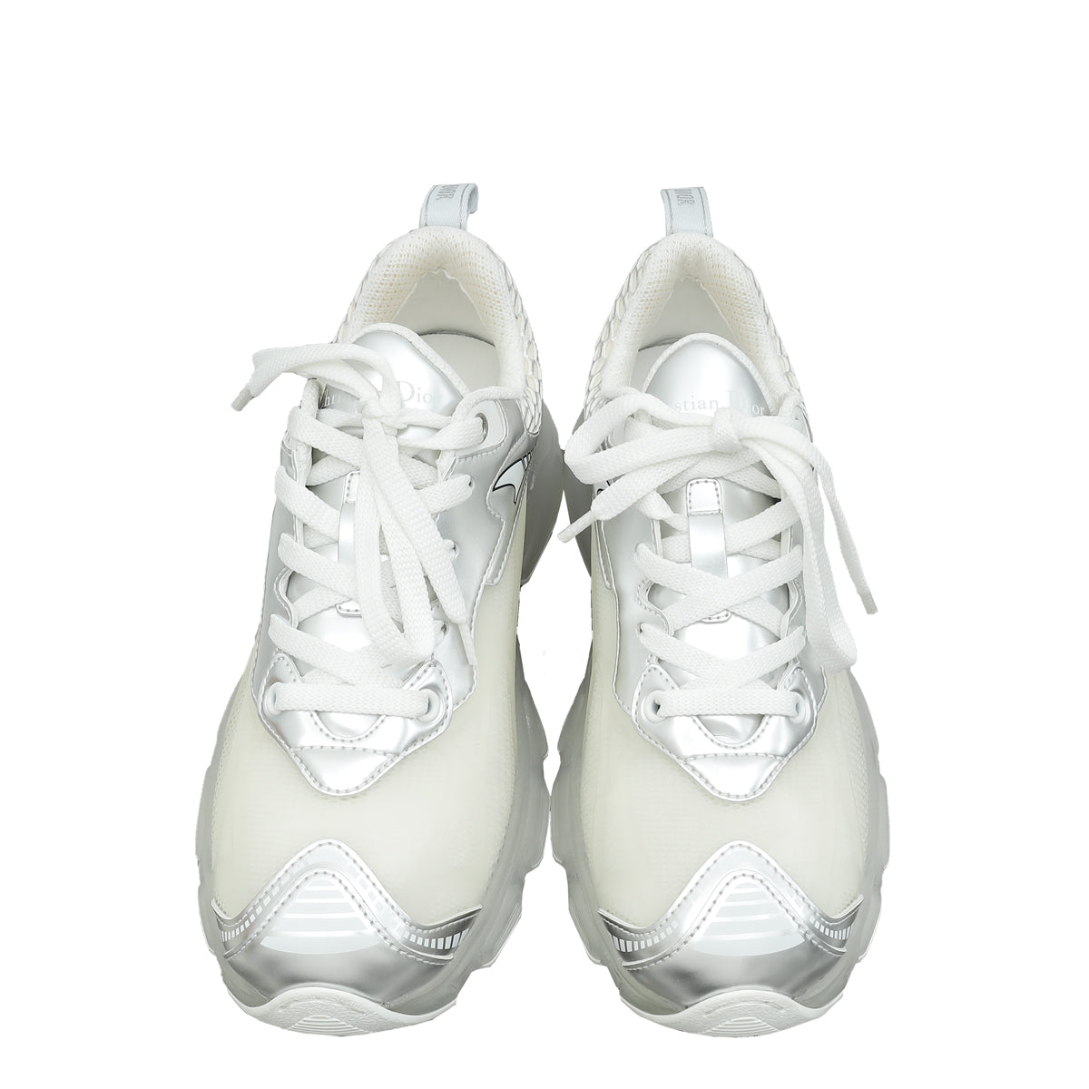 Christian Dior Bicolor Matte Technical Fabric Mesh Dior Vibe Sneakers 37