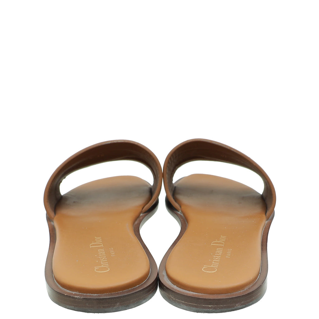 Christian Dior Camel Dway Slide 38.5