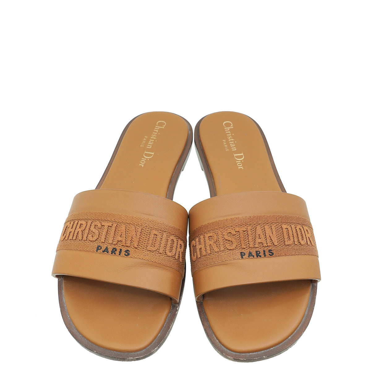 Christian Dior Camel Dway Slide 38.5