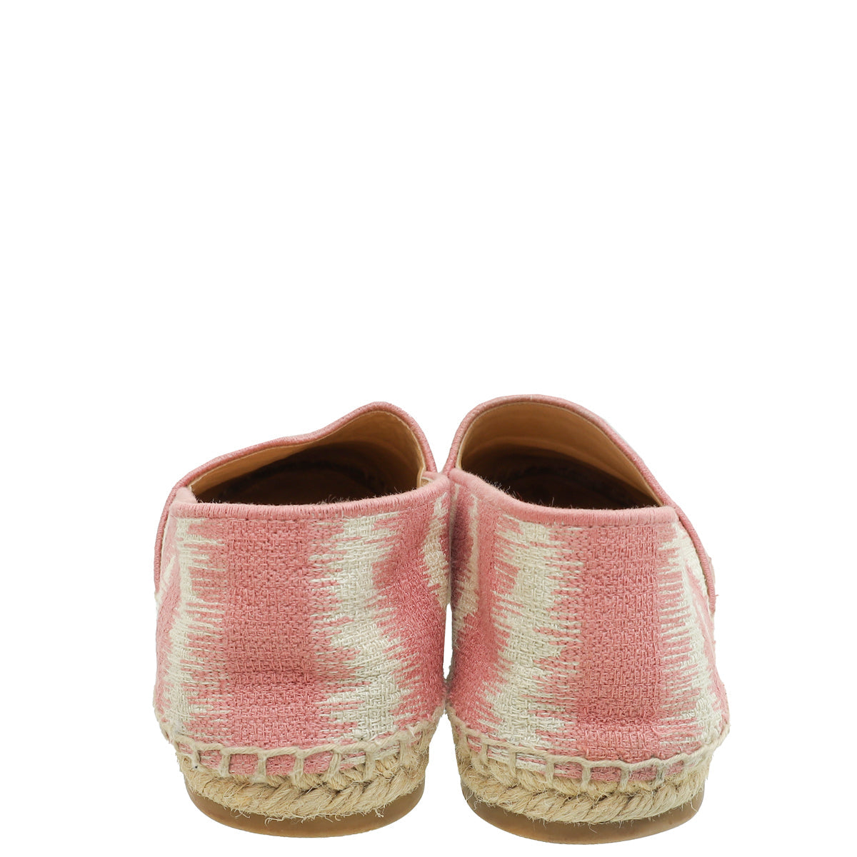 Christian Dior Bicolor D-Stripes Granville Espadrille 38.5