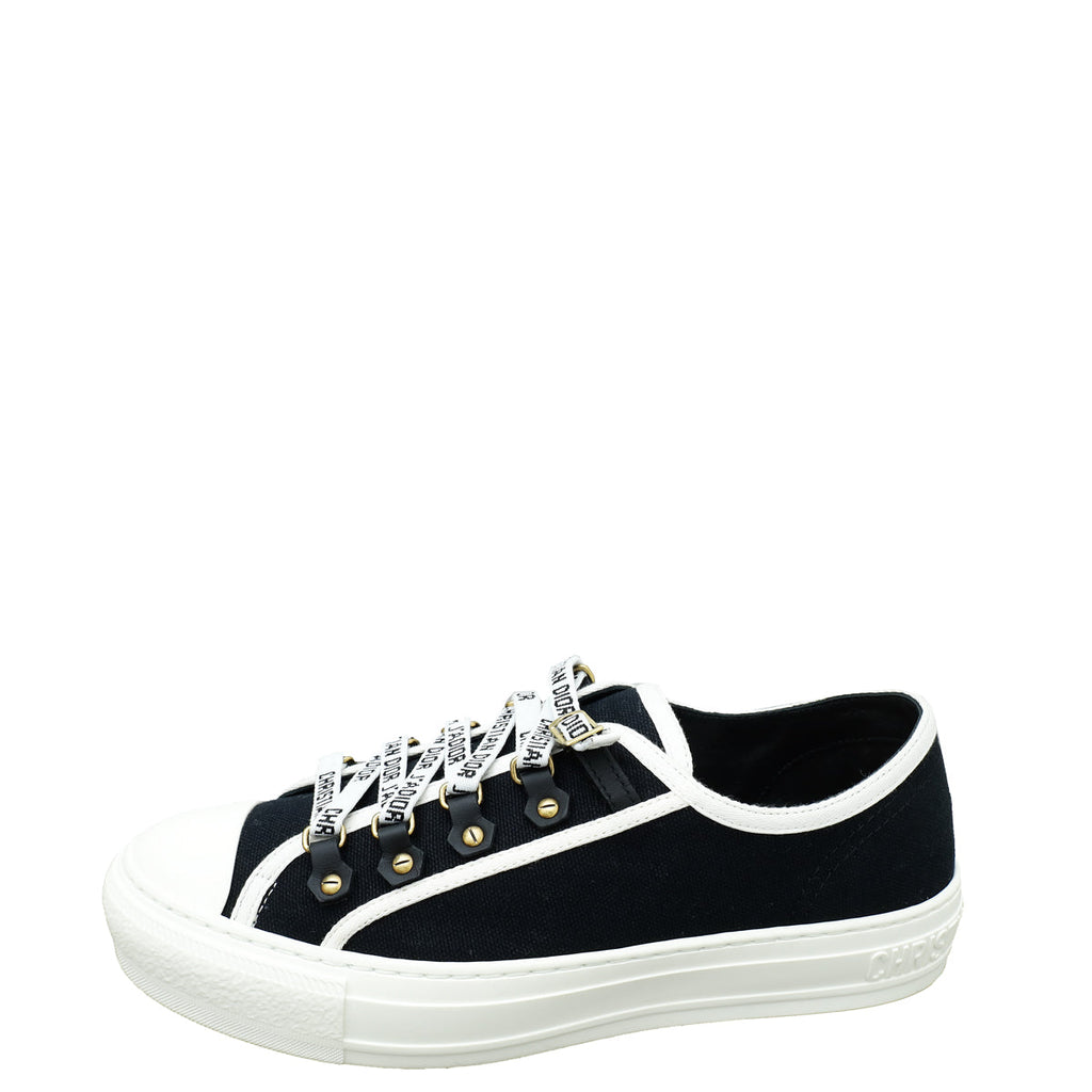 Christian Dior Bicolor Walk'n'Dior Low Top Sneaker 38.5