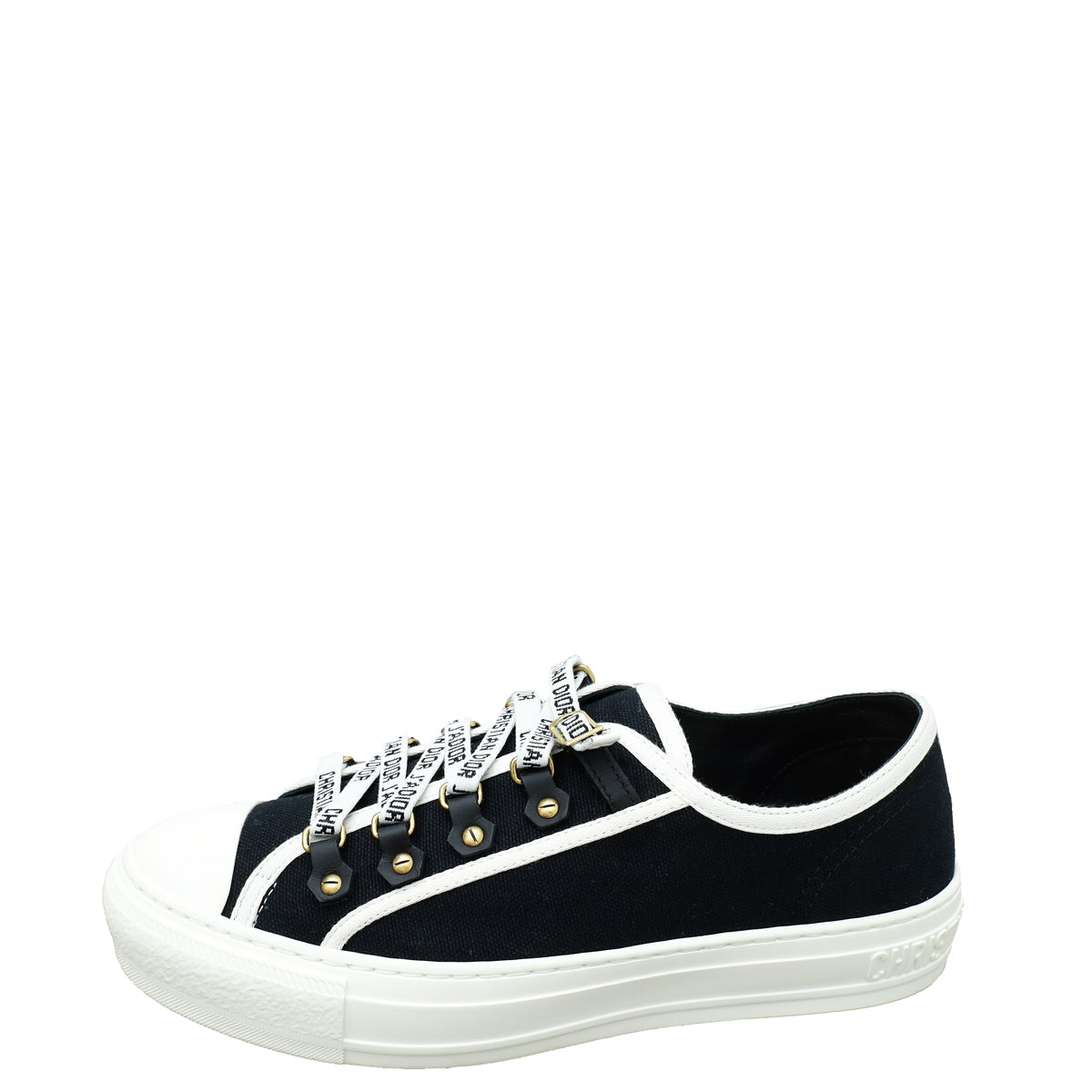 Christian Dior Bicolor Walk'n'Dior Low Top Sneaker 38.5