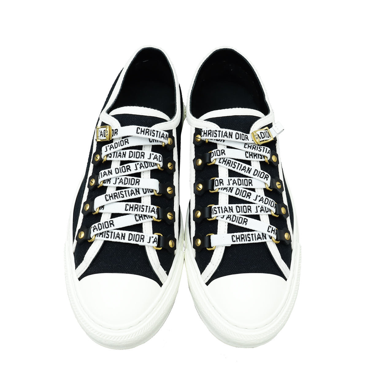 Christian Dior Bicolor Walk'n'Dior Low Top Sneaker 38.5
