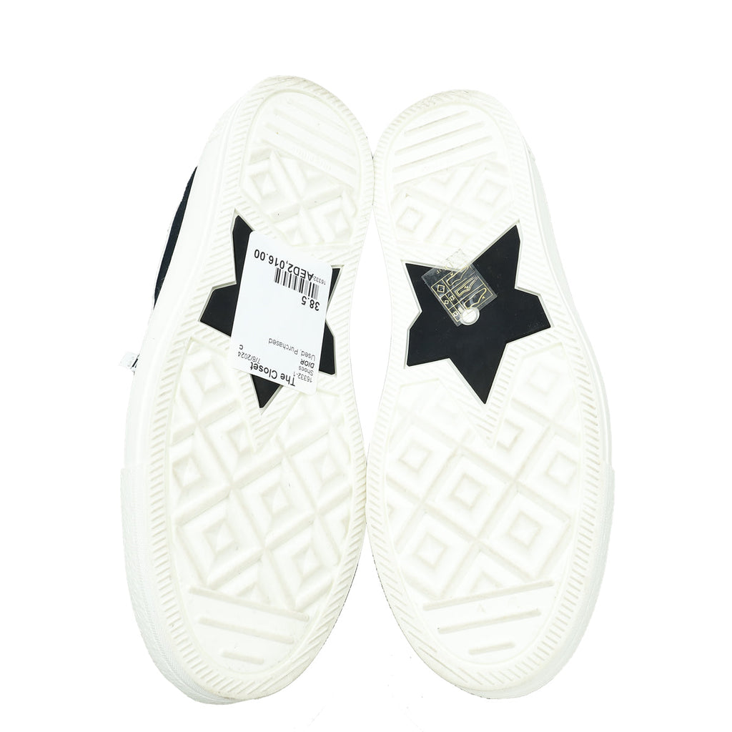 Christian Dior Bicolor Walk'n'Dior Low Top Sneaker 38.5