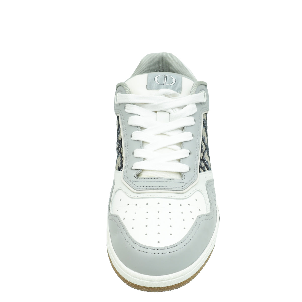 Christian Dior Bicolor Oblique B27 Low-Top Sneaker 38