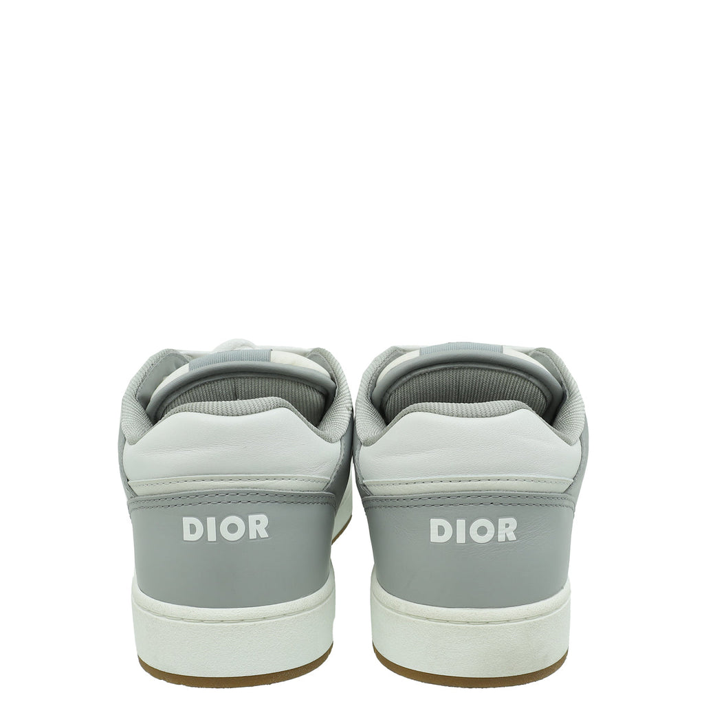 Christian Dior Bicolor Oblique B27 Low-Top Sneaker 38