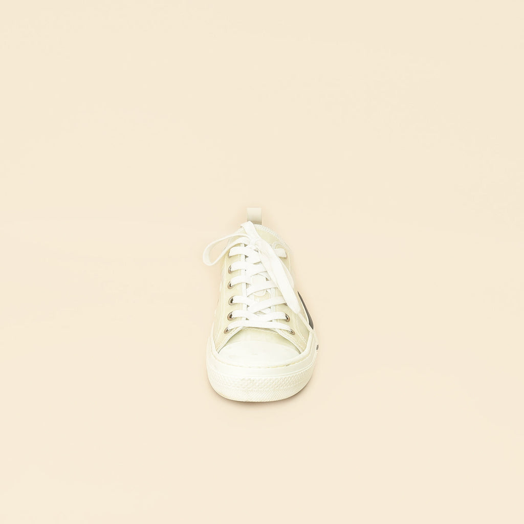 Christian Dior White B23 Low Top Sneaker 38