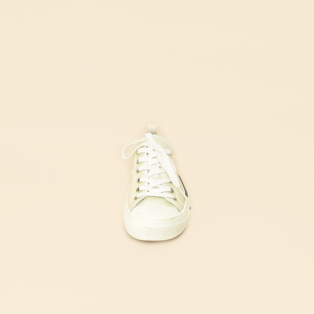 Christian Dior White B23 Low Top Sneaker 38