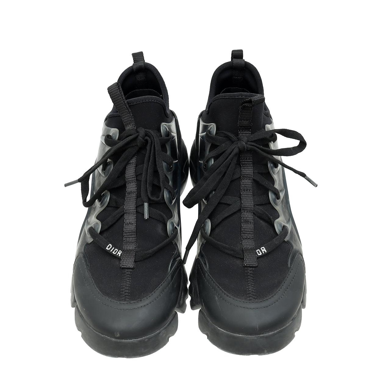 Christian Dior Black D Connect Sneakers 38