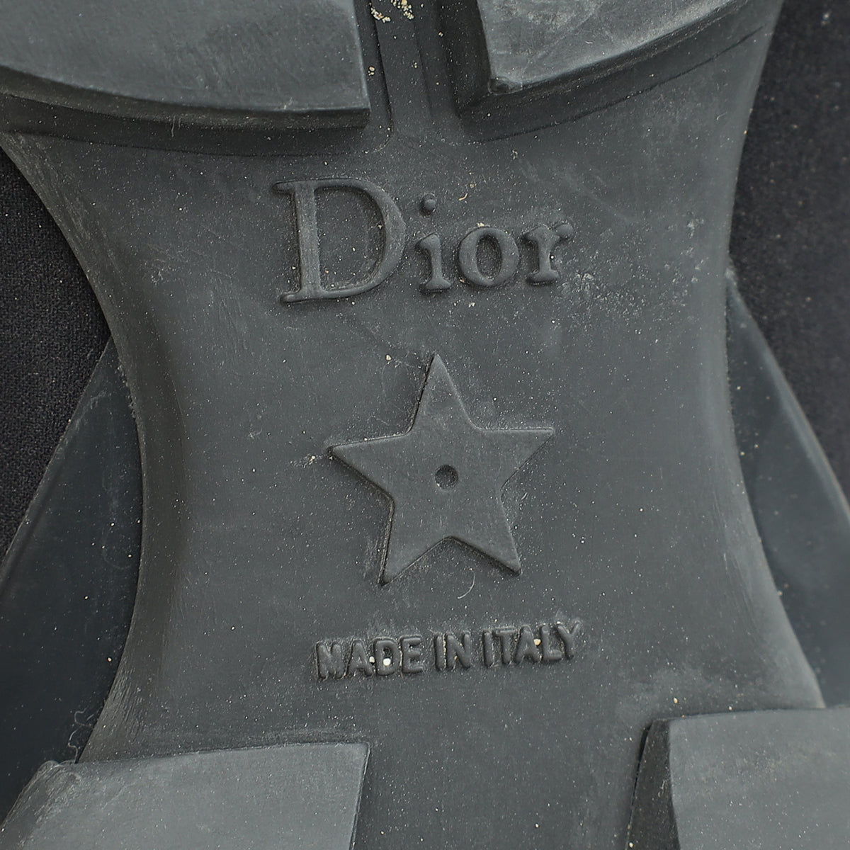 Christian Dior Black D Connect Sneakers 38