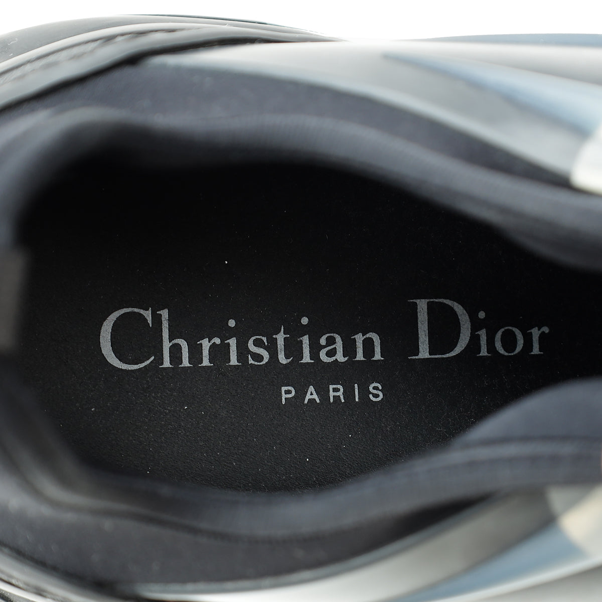 Christian Dior Bicolor Je T'aime Chunky Print D-connect Sneaker 38