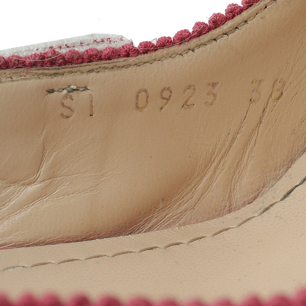Christian Dior Pink J'adior Technical Slingback Pump 38