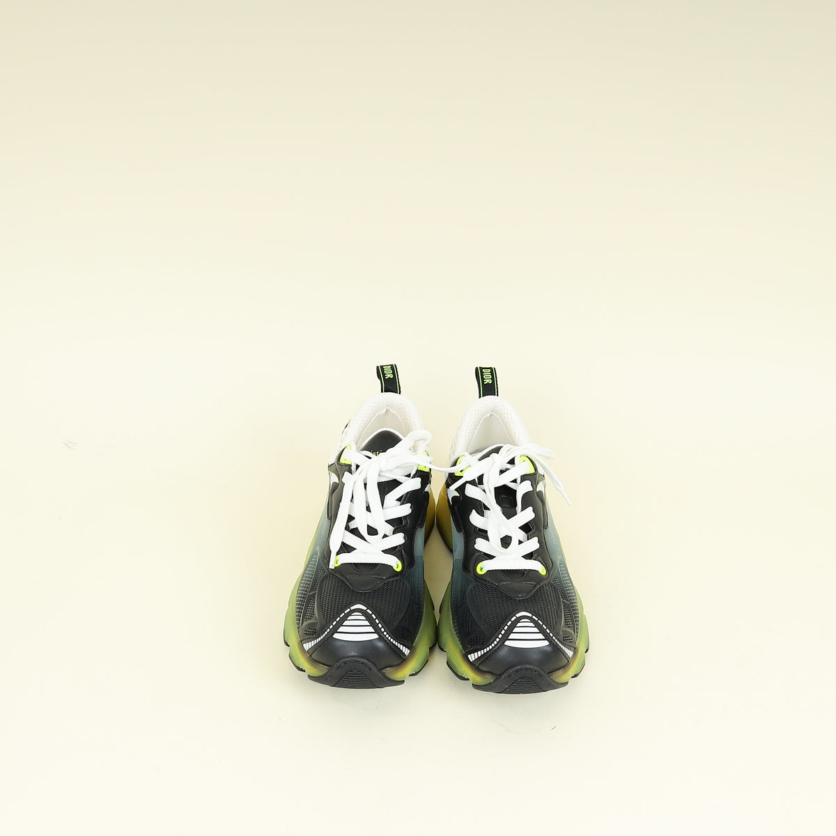 Christian Dior Bicolor Technical Fabric Mesh Dior Vibe Sneakers 38