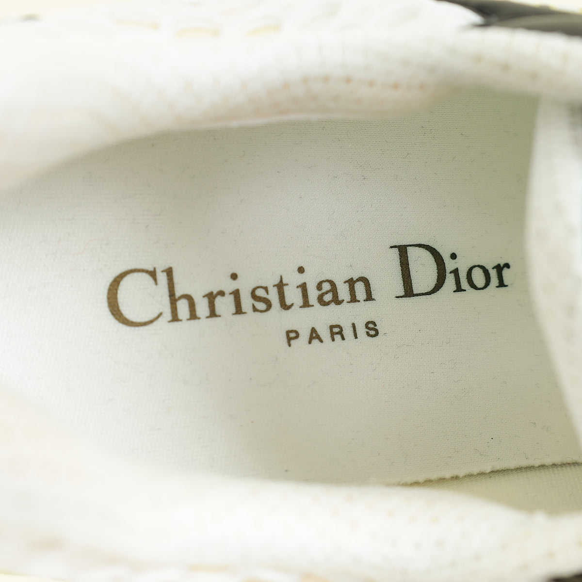 Christian Dior Bicolor Technical Fabric Mesh Dior Vibe Sneakers 38
