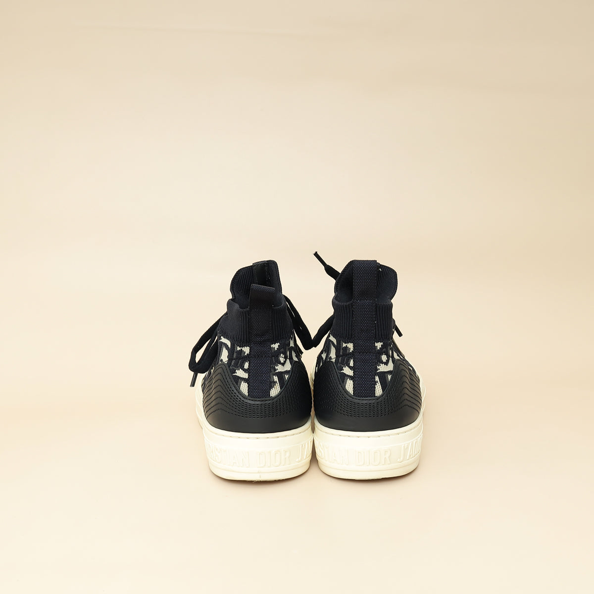 Christian Dior Navy Blue Walk'n'Dior Sock Sneaker 39.5