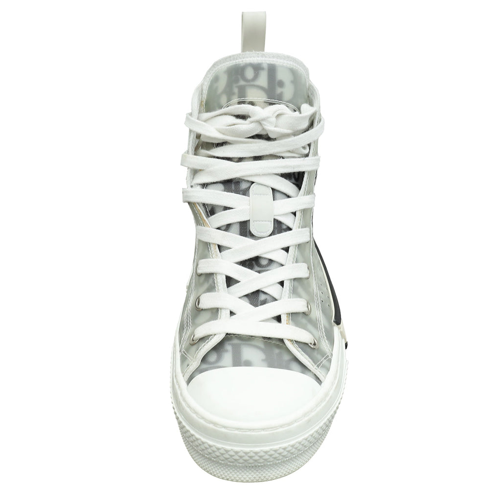 Christian Dior Bicolor Oblique B23 High Top Sneakers 39.5