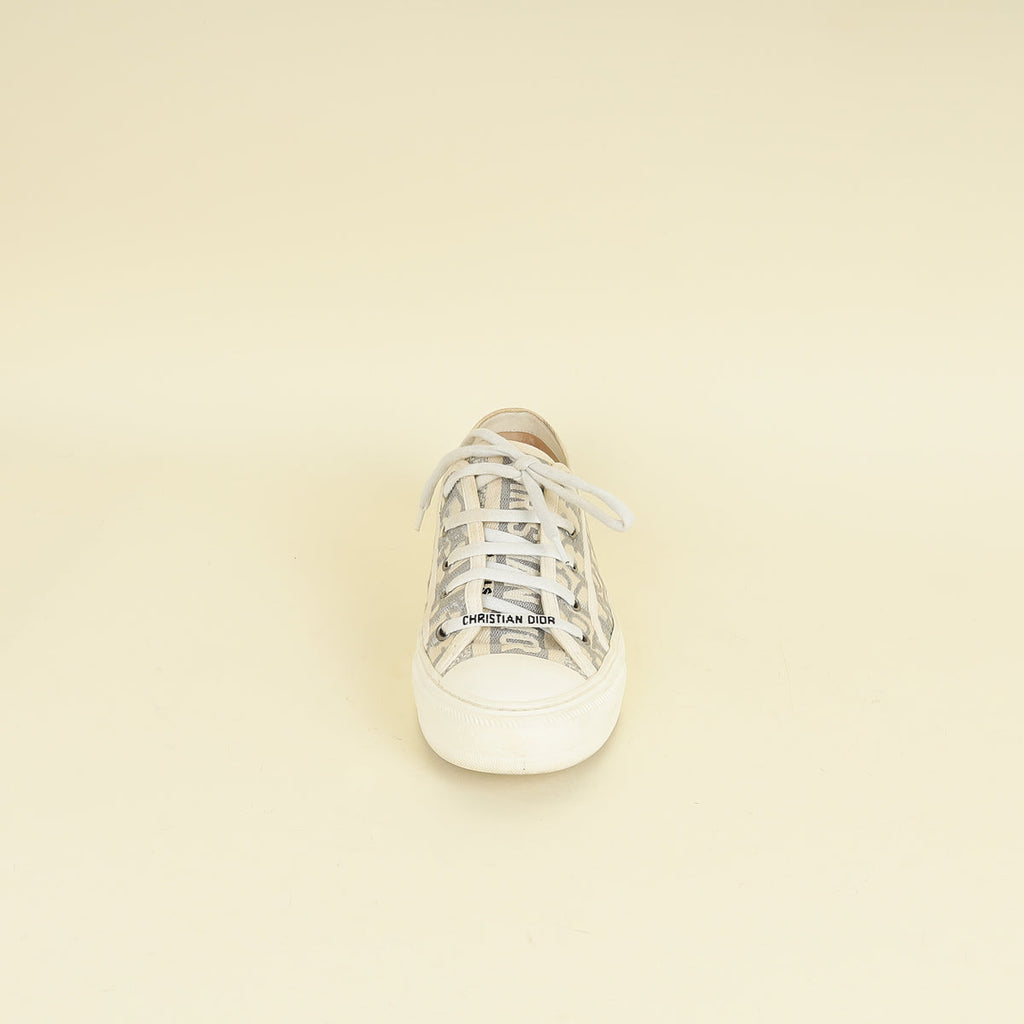 Christian Dior Grey Oblique Walk'n'Dior Sneaker 39.5