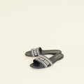 Christian Dior Navy Blue Dway Sandals 39.5
