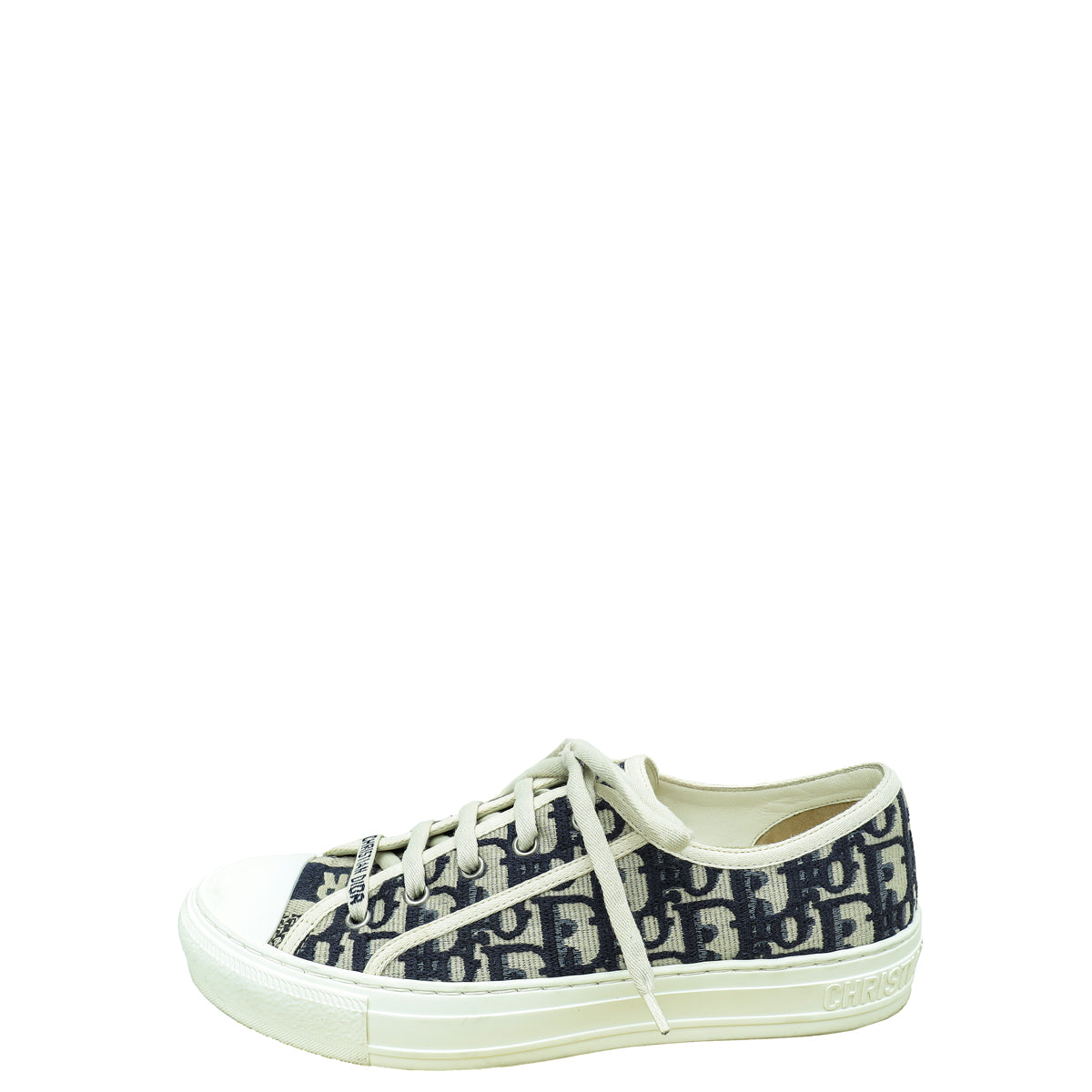 Christian Dior Bicolor Oblique Walk'N'Dior Sneakers 35.5