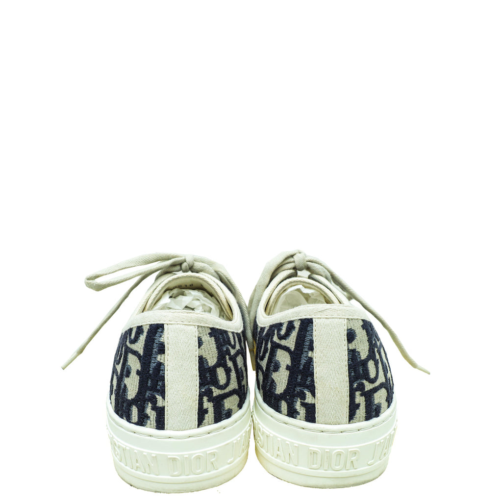 Christian Dior Bicolor Oblique Walk'N'Dior Sneakers 35.5