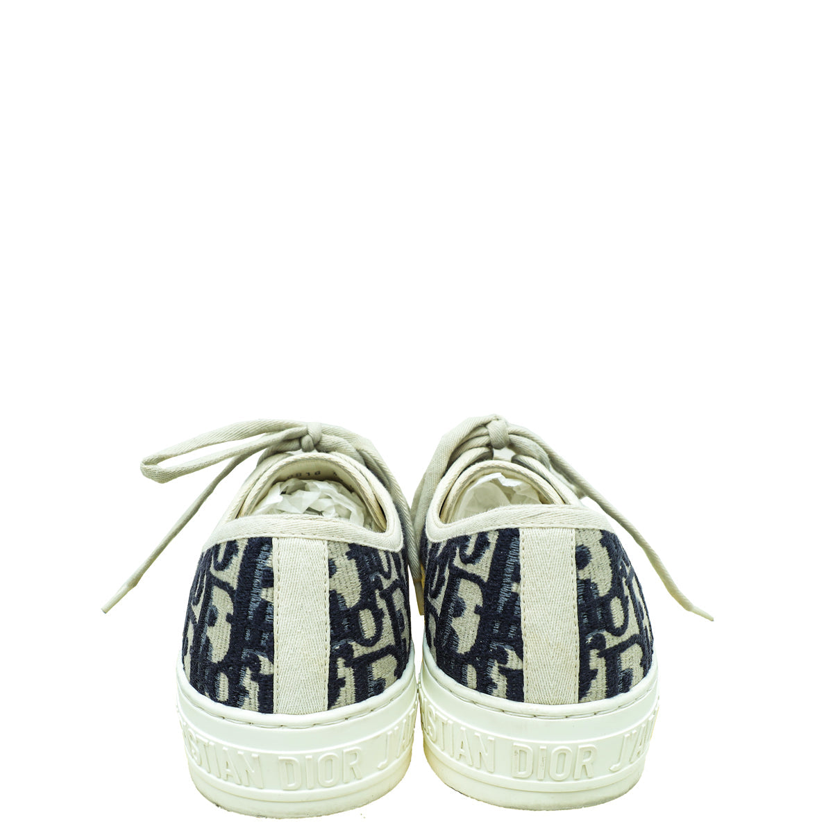 Christian Dior Bicolor Oblique Walk'N'Dior Sneakers 35.5