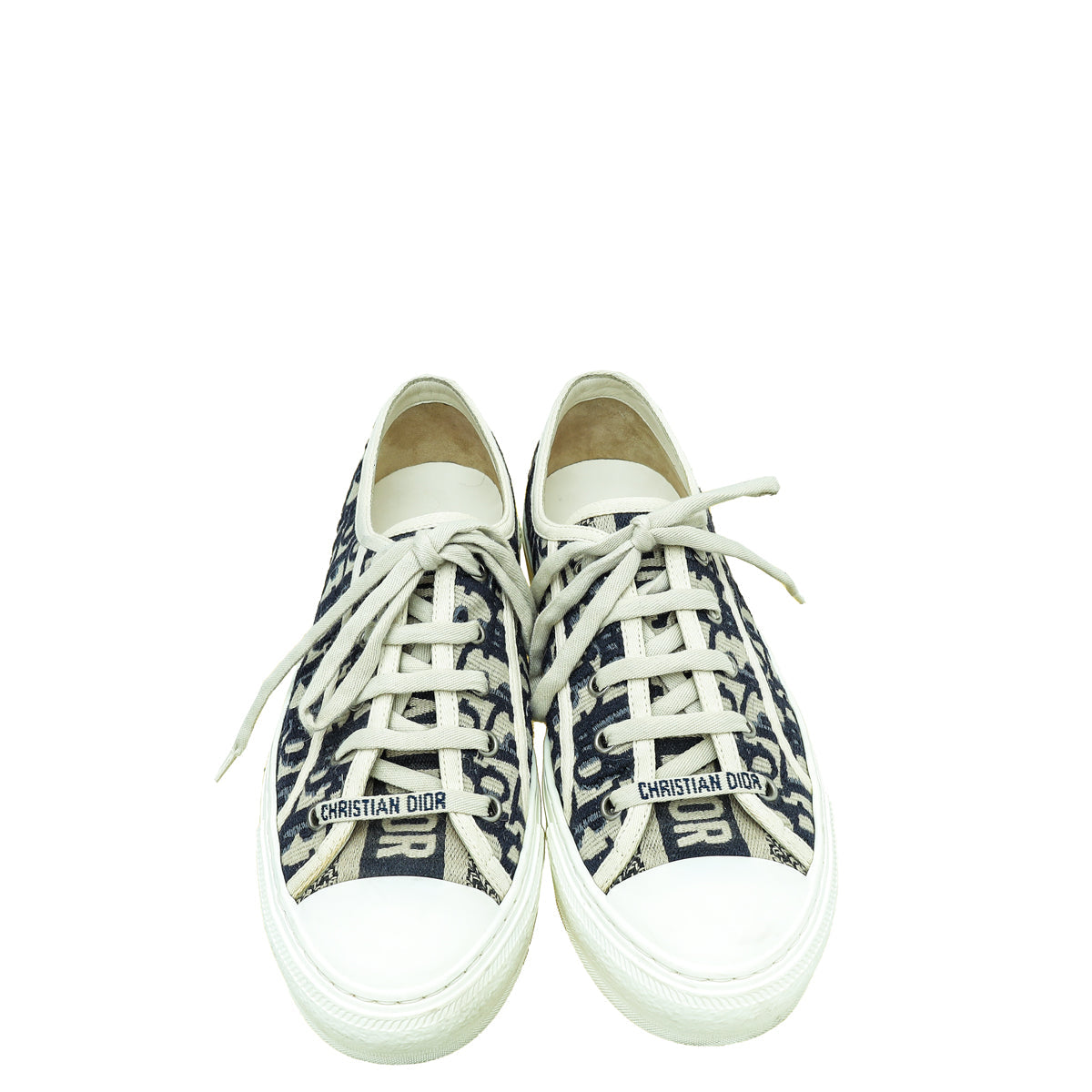 Christian Dior Bicolor Oblique Walk'N'Dior Sneakers 35.5