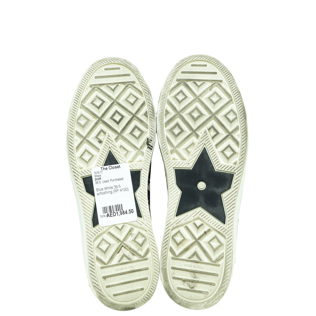 Christian Dior Bicolor Oblique Walk'N'Dior Sneakers 35.5