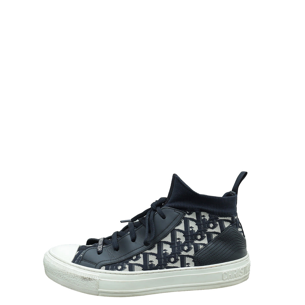 Christian Dior Bicolor Oblique Walk'N'Dior Sneakers 39