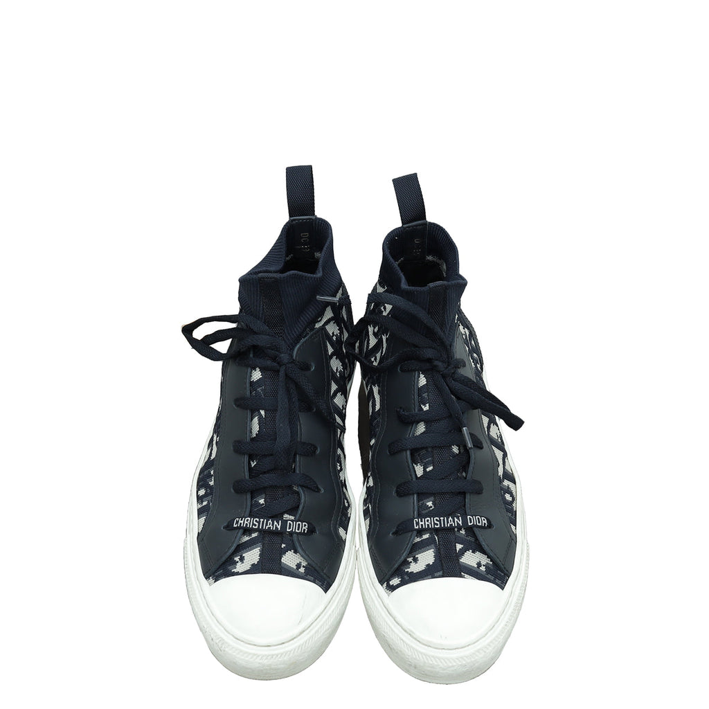 Christian Dior Bicolor Oblique Walk'N'Dior Sneakers 39